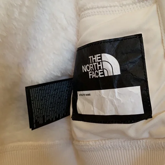 NWT The North Face Suave Oso Full-Zip Hooded Jacket - Kids. Gardenia White.
